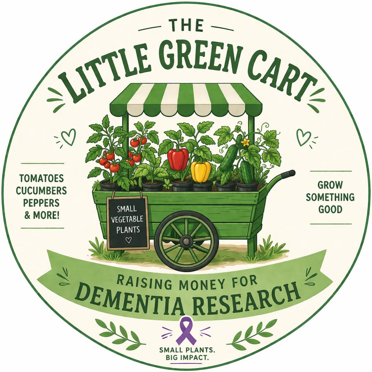 The Little Green Cart logo